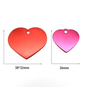 Bán Buôn Miễn Phí Khuôn Hình Dạng Tùy Chỉnh <span class=keywords><strong>Anodising</strong></span> Nhôm Tên Con Chó Thẻ Pet Thẻ Quà Tặng - Product Image 2