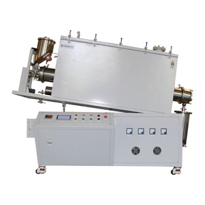 Lab Tubular Furnace 1700&#8451; Chlorine Gas CVD Rotary High Temp. Vacuum Electric Tube Furnace OD 170mm With Water Cooling System - Product Image 1