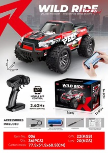 <span class=keywords><strong>Coche</strong></span> de Control Remoto de Alta Velocidad, Vehículo Todoterreno, Modelo de <span class=keywords><strong>Coche</strong></span> de Control Remoto para Acrobacias en la Playa, Juguete para Competencia al Aire Libre - Product Image 6
