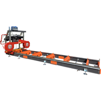 Scie à ruban horizontale RS2631,36, machine à scier le bois à essence et électrique, avec certification CE, design portable