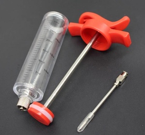 Dinde brosse <span class=keywords><strong>saumure</strong></span> saline BBQ cuisson saveur <span class=keywords><strong>seringue</strong></span> viande assaisonnement Marinade injecteur Kit pour volaille dinde boeuf porc - Product Image 6