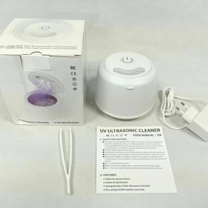 Small Portable Uv Ultraviolet <b>Denture</b> and Braces Jewelry Ultrasonic Cleaning Machine the New Listing 200ml - Product Image 2