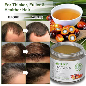 Germinación del cabello de aceite de palma de sierra de aceite de Batana más popular para el crecimiento del cabello y la nutrición saludable del cuero cabelludo - Product Image 1