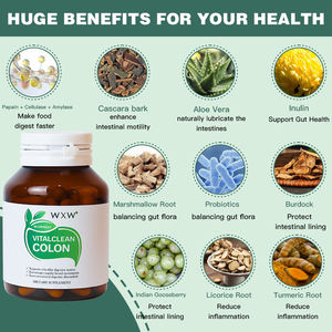 แคปซูลทำความสะอาดลำไส้ใหญ่สำหรับผู้ใหญ่ยาล้างลำไส้ช่วยปรับน้ำหนักได้ - Product Image 2