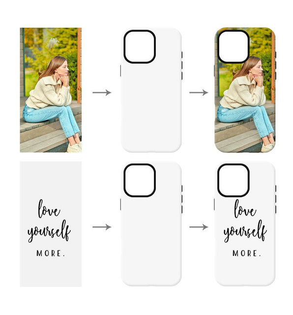 Wholesale 2 in 1 Blank Heat Sublimation Shockproof Phone Case for iPhone 17 AIR 16 Pro Max 15 16E 14 Funda Celulare for Samsung