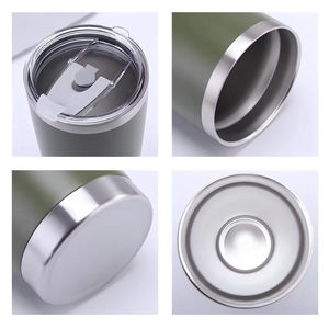 Custom 20oz Vacuum Tumbler Vacuum Cup Coffee Mugs Wholesale Bulk <b>Double</b> <b>Wall</b> Stainless Steel Tumbler With Straw - Product Image 5