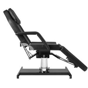 Cama facial hidráulica giratoria 360, <span class=keywords><strong>silla</strong></span> <span class=keywords><strong>de</strong></span> tatuaje <span class=keywords><strong>de</strong></span> cuero plegable con bolsillo <span class=keywords><strong>de</strong></span> almacenamiento ajustable <span class=keywords><strong>para</strong></span> salón <span class=keywords><strong>de</strong></span> <span class=keywords><strong>belleza</strong></span> o sala <span class=keywords><strong>de</strong></span> estar - Product Image 5