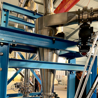Collecteur de poussière cyclonique multi-matériaux adaptable pour le ciment, le cendres volantes, le calcaire, livraison rapide en 7 jours