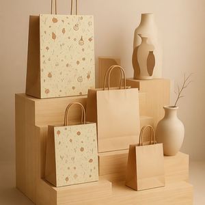 Bolsas de Papel Kraft Personalizadas para Envasado de Alimentos, Impresión de Logotipo Personalizado, Diseño Ecológico y Resistente - Product Image 2