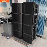 Système de sonorisation de scène exclusif pour concerts, enceinte Line Array K3 double 12 pouces, tweeters doubles, bobine vocale de 75 mm, crossover bidirectionnel, woofer passif