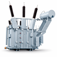 Transformateur triphasé immergé dans l'huile 132 kV pour la distribution d'énergie photovoltaïque