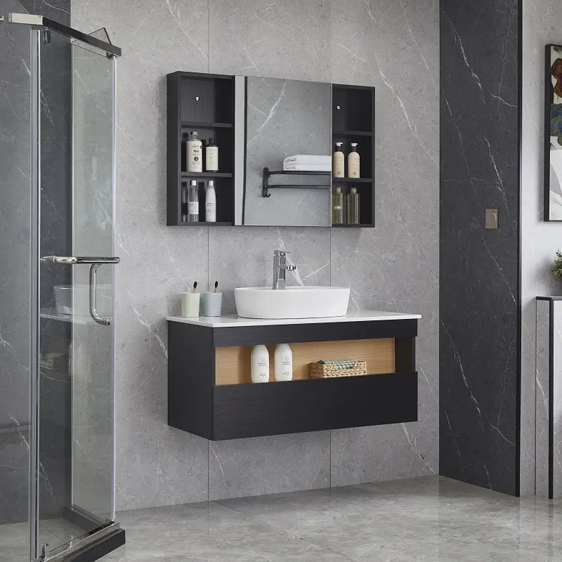 Zwarte Vrijdag Beste Kersenhout Ada Compliant Zinkt Elegante Klassieke Kasten Italiaanse Badkamer Vanity Met Tops Te Koop