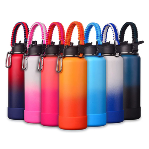 Hydro <strong>Quench</strong> Insulated Bpa Free Personalizable Leak Proof Private Label 40oz Stainless Steel Water <strong>Bottle</strong> With Paracord - Product Image 5
