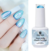 Nouveau vernis à ongles liquide UV gelée 15ml DIY effet œil de chat magnétique brillant longue tenue en flacon
