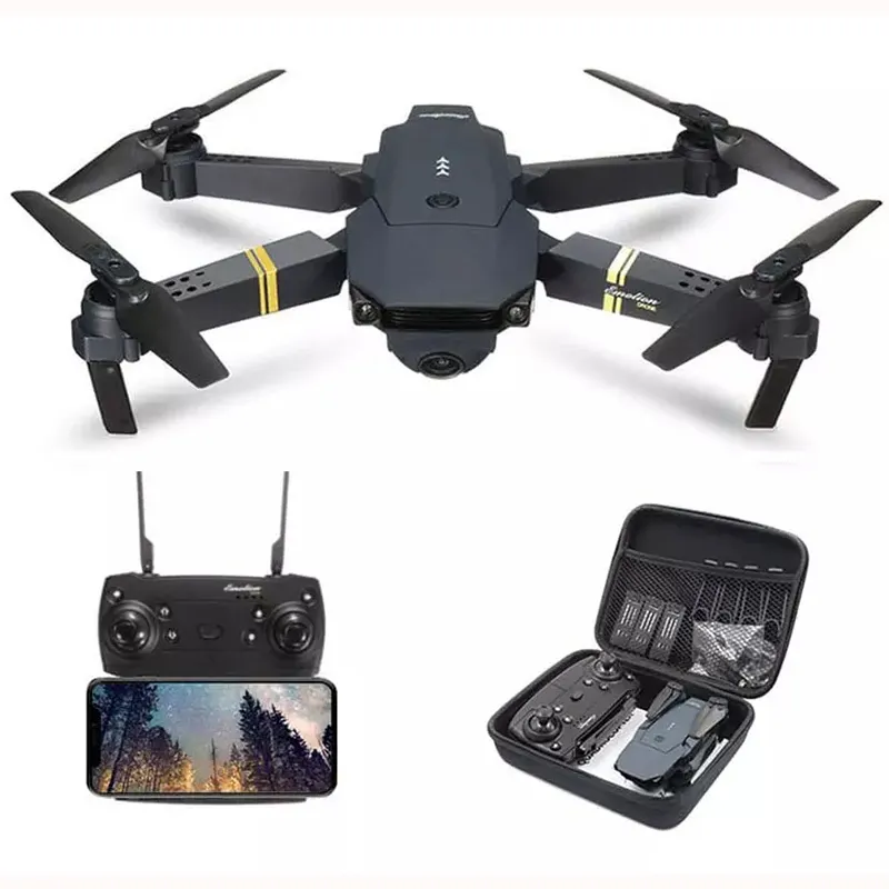 E58 Drone 4K HD Profesional WIFI FPV With Wide Angle Quadcopter With Camera Photography Hight Hold Mode Foldable Arm Mini Drone