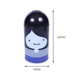 Hucha de hojalata lacada promocional con impresión personalizada y offset para almacenamiento de snacks y dulces, apta para alimentos - Product Image 2