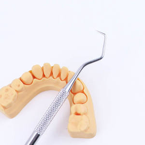 Doppio esploratore sonda dentale in acciaio inox strumenti parodontali per diagnosi orale terapia attrezzature e accessori - Product Image 3