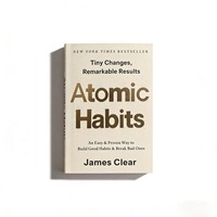 Atomic Habits de James Clear, livre de lecture pratique sur la formation des habitudes et le développement personnel