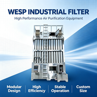 Precipitador Electrostático Húmedo Industrial (WESP) para Línea de Fabricación de Núcleos de Arena de Resina en Fundición, Sistema de Pulido de Gases de Escape