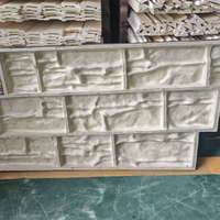 Panneau mural en mousse PU haute simulation, effet pierre, marbre empilé, ignifuge, 1500*750*60mm, couleur personnalisée OEM, résistant à la décoloration, pour la décoration de cave à vin