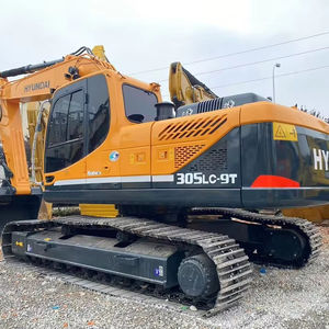 Hyundai 305lc-9t 220-9s Heavy 30ton Excavadora de segunda mano Retroexcavadora hidráulica de 30 toneladas Excavadora Hyundai usada - Product Image 1
