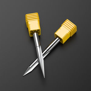 HUHAO doppia flauto fresa 12 Shank1/2 "gambo tondo in carburo <span class=keywords><strong>Router</strong></span> punta per incisione macchina utensile - Product Image 4