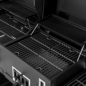 Barbecue commercial au gaz et au charbon de bois pour l'extérieur - Product Image 5