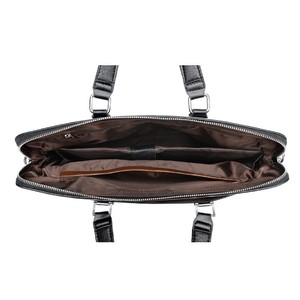 Sacs à ordinateur portables de luxe en cuir PU pour hommes, sacs à bandoulière modernes et élégants, nouveau modèle, 14 pouces, pour le bureau, vente en gros sur le marché - Product Image 2