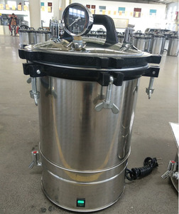 Équipement de stérilisation de laboratoire 18L 24L 30L, autoclave vertical portable de petite taille - Product Image 3