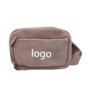 Sac à bandoulière en cuir à motif cheval fou sac banane classique sacs de taille de voyage rétro pour femmes et hommes - Product Image 6