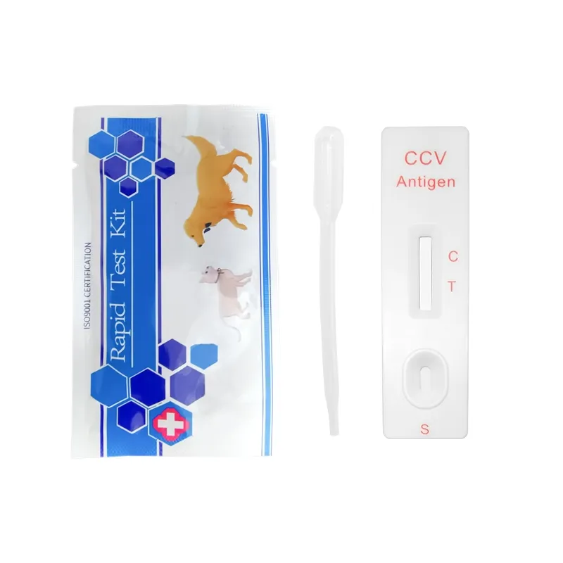 Goodoctor 2024 Oem Goede Hoge Nauwkeurigheid Ccv Ag Snelle Testkits Voor Honden