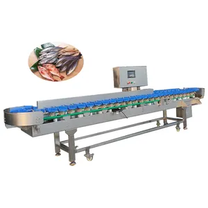 Automatic 8 Grades Check Weigher Fish Grader Sorting Machine