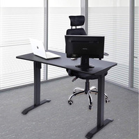 Table élévatrice ergonomique et intelligente, meuble de bureau, électrique, réglable à la hauteur