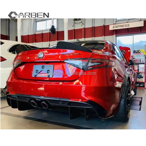 Le becquet arrière en fibre de carbone est compatible avec la mise à niveau <span class=keywords><strong>Alfa</strong></span> Romeo Giulia <span class=keywords><strong>GTA</strong></span>. - Product Image 6