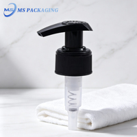 24/410 28/410 emballage cosmétique Lotion pompe distributeur gauche/droite verrouillage bec bouchon pulvérisateur PET brouillard bouteilles canettes