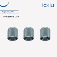 Abutment et cap de cicatrisation dentaire en titane usiné CNC de haute qualité, compatibles Bego, pour systèmes d'implants universels