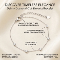 Bracelet de luxe en zircon cubique Kirin pour femme, en argent sterling 925, bracelet délicat pour femme, bijoux OEM ODM