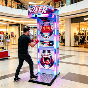 Macchina da <span class=keywords><strong>Gioco</strong></span> a Moneta per Parchi Divertimento: Punch Ultimate Maquina De Boxeo con Biglietti Elettronici per Centri Commerciali - Product Image 1