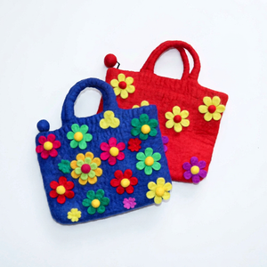 Porte-monnaie unisexe Asterisk en feutre de laine de haute qualité avec poche intérieure zippée, motif uni tendance, pour cartes bancaires et cosmétiques - Product Image 1