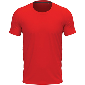 T-shirt basique en coton pour hommes, style formel, tissu tricoté à manches courtes, commandes en gros écologiques de haute qualité, vêtements de marque privée - Product Image 4
