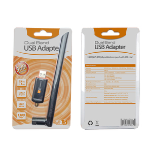 1300m Dual Band 2.4G 5.8G không dây Lan <span class=keywords><strong>Adapter</strong></span> Realtek rtl8812bu Chipset không dây USB <span class=keywords><strong>Wifi</strong></span> <span class=keywords><strong>Adapter</strong></span> cho PC - Product Image 6