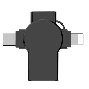 Factory Price <strong>High</strong> <strong>Quality</strong> 4-in-1 OTG <strong>USB</strong> Flash Drive <strong>U</strong> <strong>Disk</strong> for Mobile Phone Laptop - Product Image 1