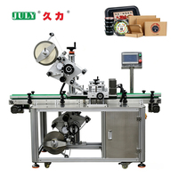 Máquina Etiquetadora Automática de Doble Cara (Superior e Inferior) de Alta Precisión para Cajas de Cartón y Loncheras de Plástico