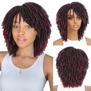 Popular peluca sintética Africana Dreadlock <span class=keywords><strong>con</strong></span> rizos en espiral y <span class=keywords><strong>trenzas</strong></span> retorcidas para mujeres <span class=keywords><strong>africanas</strong></span> - Product Image 6