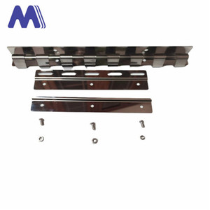 Cintres <span class=keywords><strong>et</strong></span> clips en acier inoxydable faciles à installer Rails suspendus pour rideaux en PVC - Product Image 4