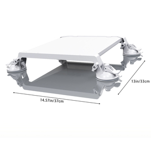 Support <span class=keywords><strong>de</strong></span> <span class=keywords><strong>fixation</strong></span> à ventouse non-perforant pour antenne satellite Starlink Mini, support <span class=keywords><strong>de</strong></span> montage sur <span class=keywords><strong>toit</strong></span> en ABS à aspiration sous vide, installation professionnelle - Product Image 3