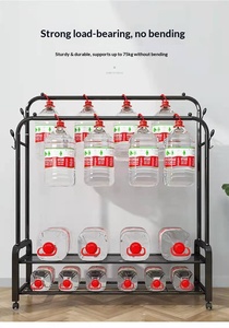 Porte-vêtements en métal blanc, fin, détachable, écologique, portable, avec revêtement en poudre, pour la maison, la cuisine, rangement, gain de place - Product Image 6