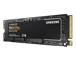 Disque SSD MZ-V7S2T0BW 2 To 970 EVO Plus NVMe M.2 SSD V-NAND 3 bits MLC PCIe Gen 3.0X4 NVMe 1.3 DDR4 SDRAM - Product Image 3