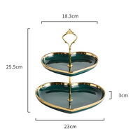 Home Decor Nordic Light Luxe Keramisch Fruit Lade Creatieve Kamer Huis Meubelen Opbergcontainers Snoep Dienblad Keramische Ambachten