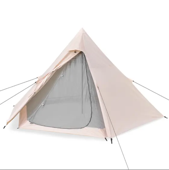 Spot Outdoor Pyramid Tent Indiana outdoor camping thickened double layers 5-person tent